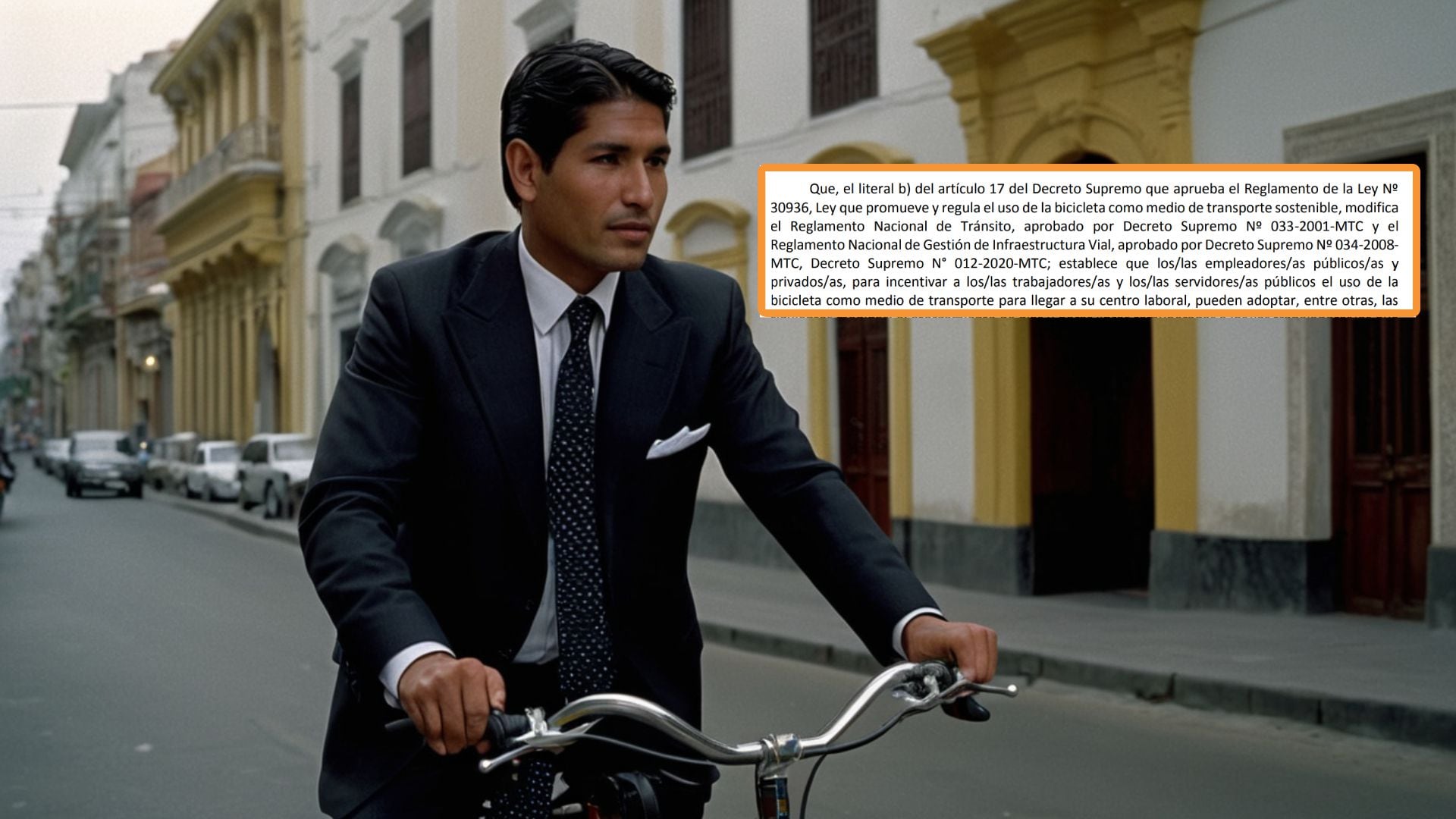 Existen una serie de iniciativas por parte del Gobierno para incentivar el uso de la bicicleta en el país. Foto: composición Infobae/El Peruano