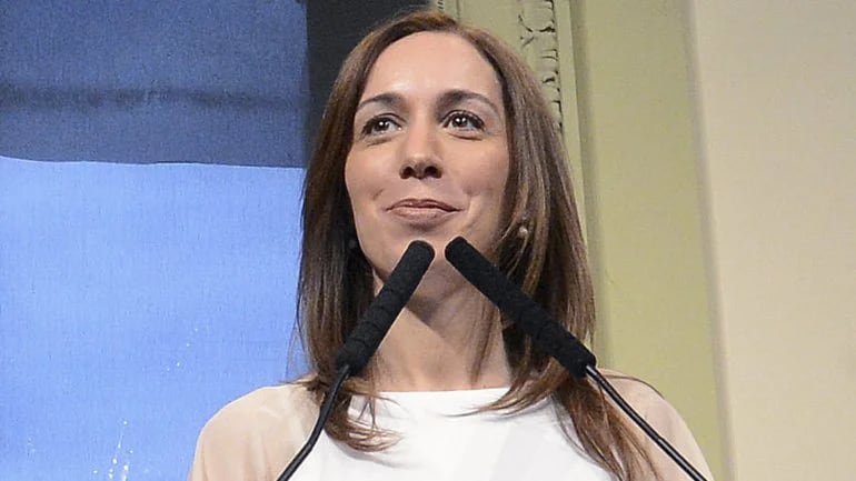 La gobernadora de la provincia de Buenos Aires, María Eugenia Vidal