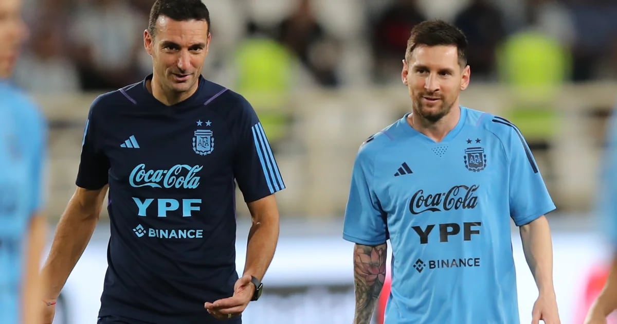 La advertencia de Scaloni sobre Lionel Messi de cara al amistoso de Argentina contra Ecuador