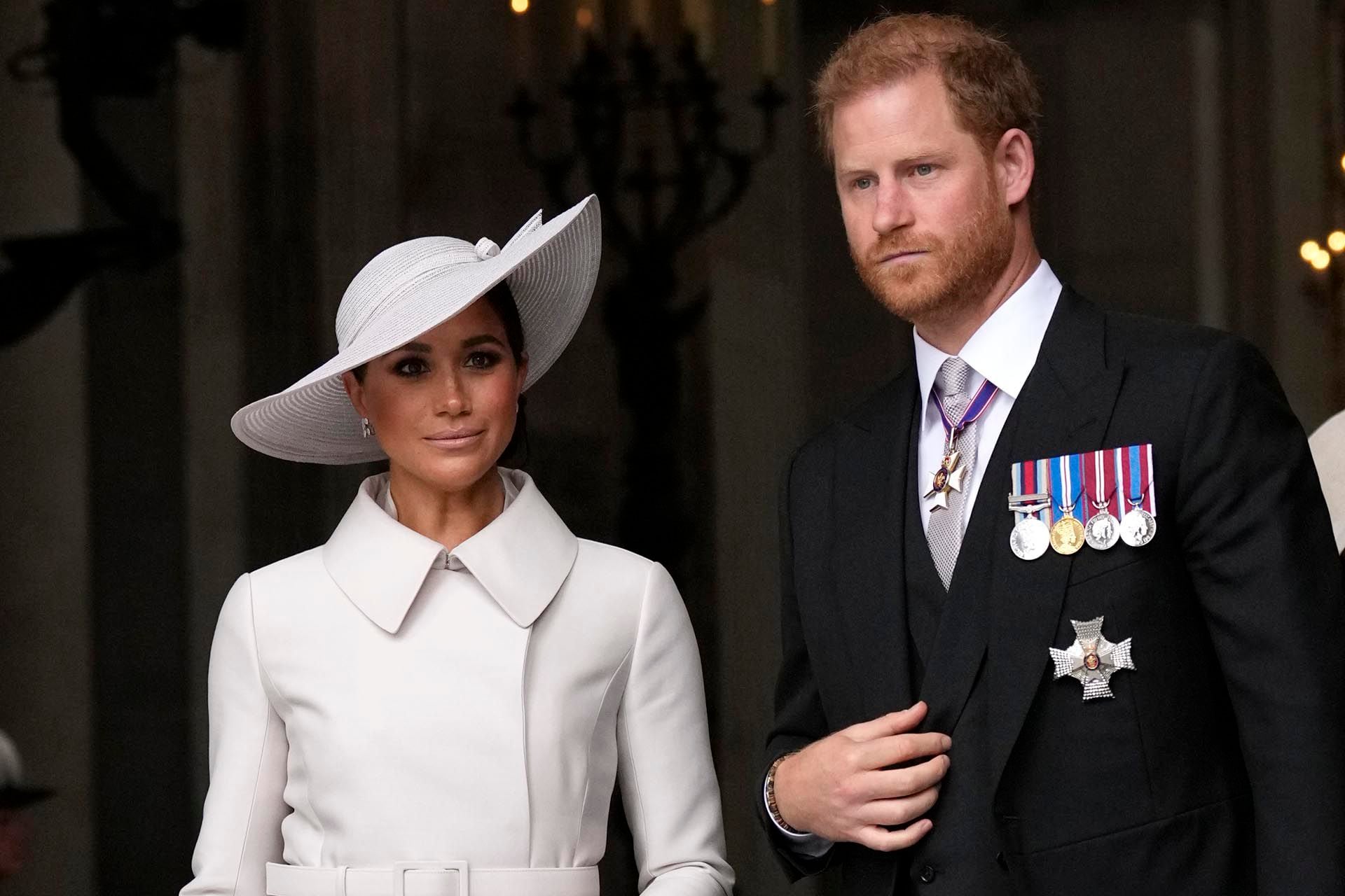 El príncipe Harry y Meghan Markle en una imagen de archivo. (AP Photo/Matt Dunham, Pool, File)