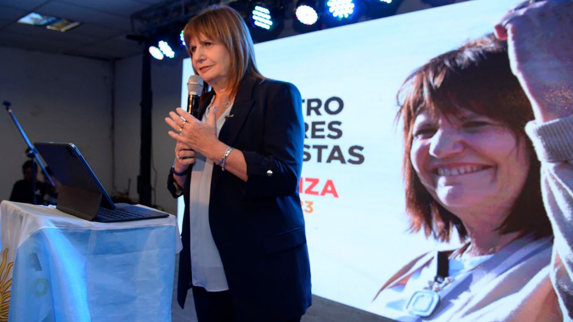 Patricia Bullrich en La Matanza