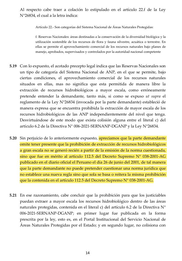 Sala recuerda que prohibición viene desde 2001