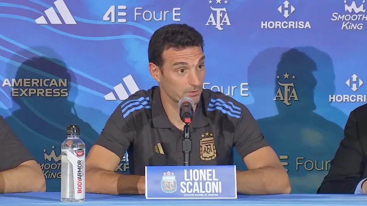 La contundente frase de Lionel Scaloni sobre Alejandro Garnacho antes de dar la lista definitiva para la Copa América