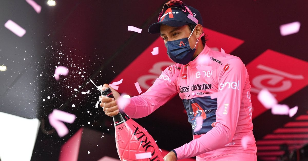 Egan Bernal, una fase da orgoglio al Giro d’Italia