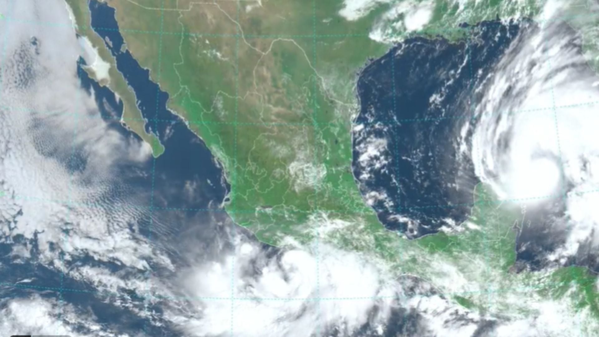 John se mantiene activo en las costas de Guerrero, podría impactar otra vez (X/ @conagua_clima)