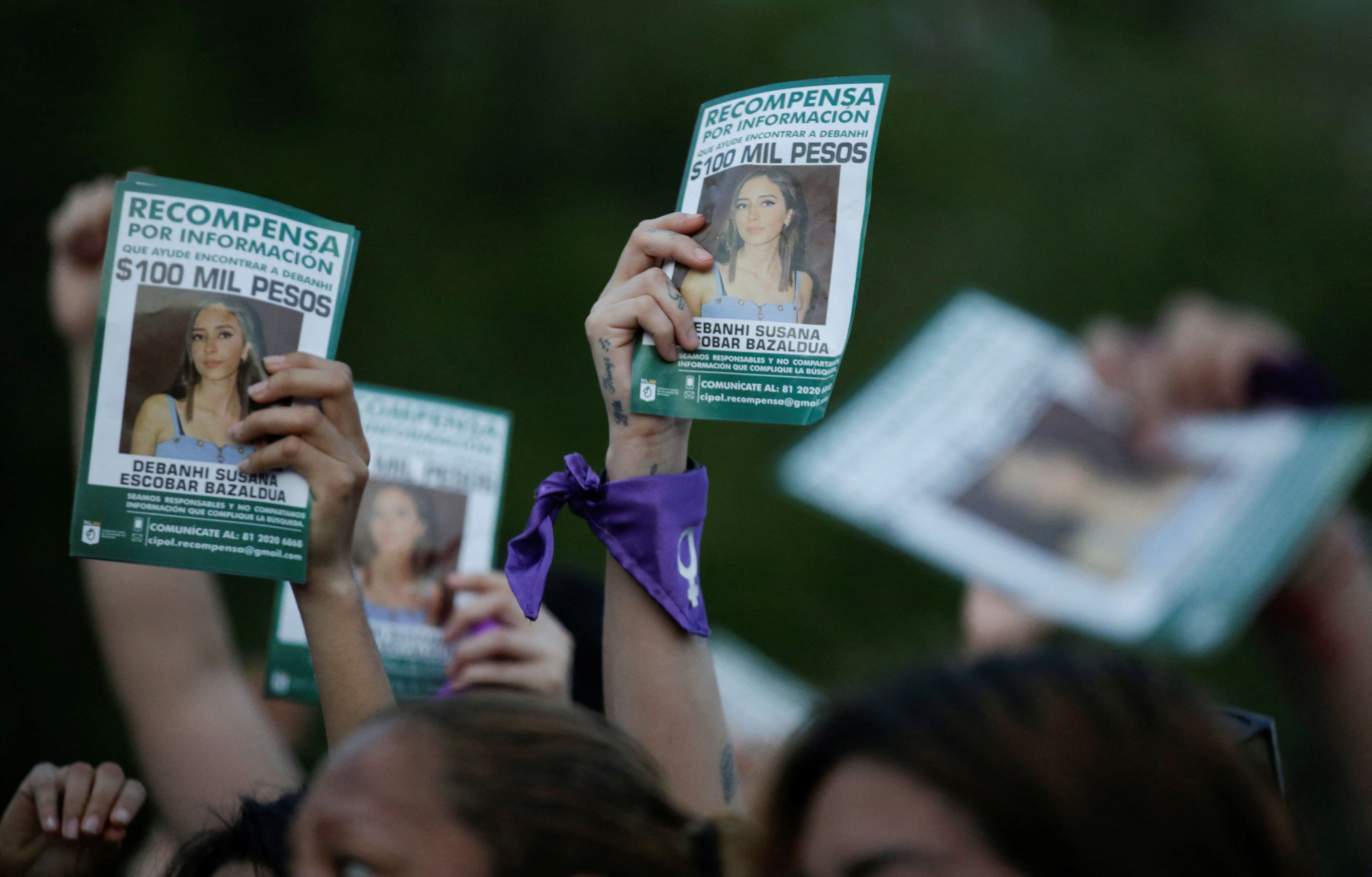 El caso de Debanhi y María Fernanda han conmocionado a México (Foto: REUTERS/Daniel Becerril)