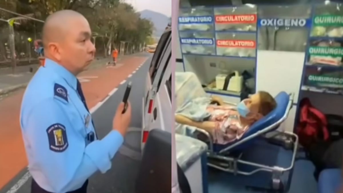 Policía - ambulancia