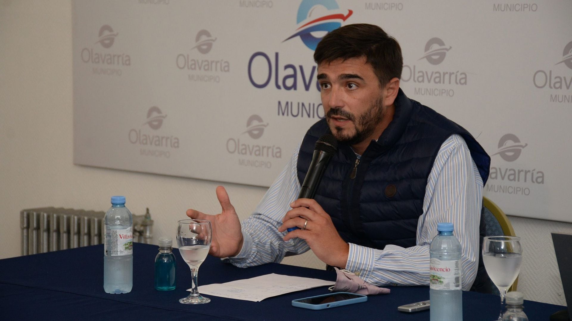 Ezequiel Galli, intendente de Olavarría