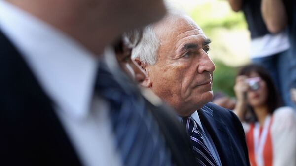 El ex director del FMI, el francés Dominique Strauss-Kahn, en Nueva York, en 2011 (Photo by Mario Tama/Getty Images)