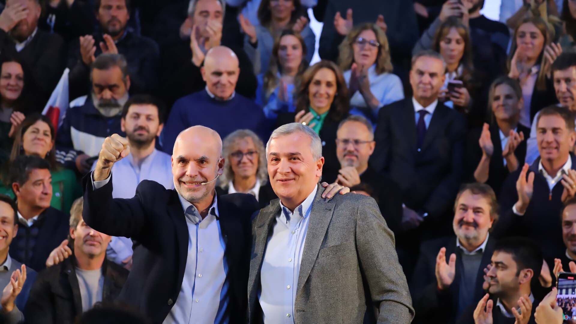 Horacio Rodriguez Larreta y Gerardo Morales