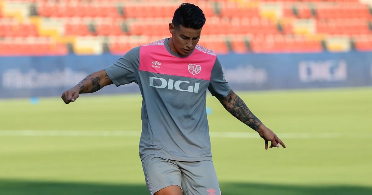 James a repris l’entraînement avec Rayo Vallecano