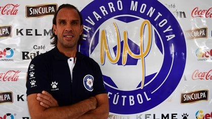 Navarro Montoya en su centro de entrenamiento. “La idea es que sea tanto a nivel infantil, juvenil, como profesional, tanto para fútbol masculino como femenino".