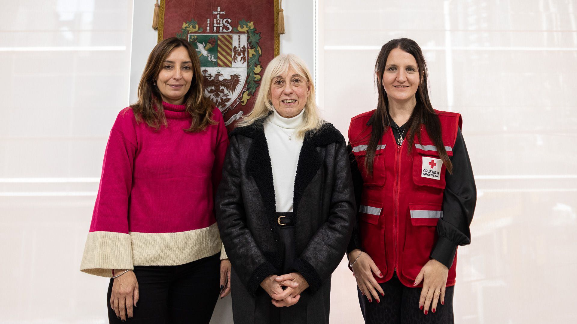 Sabrina Fioretti, María del Carmen Baqué y Vanesa Denise Labanca