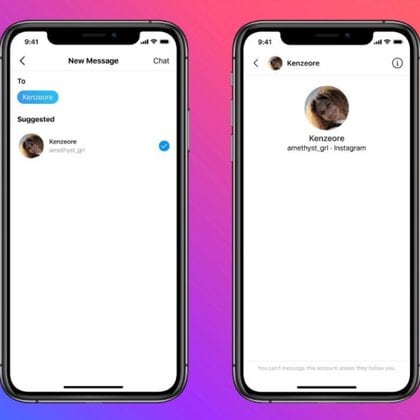 Se buscará limitar el envío de mensajes directos en Instagram entre jóvenes y adultos desconocidos