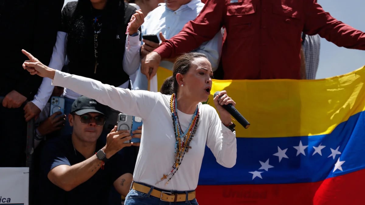 María Corina Machado llamó a la comunidad internacional a responsabilizar a Maduro “y a su régimen criminal” por la represión en Venezuela