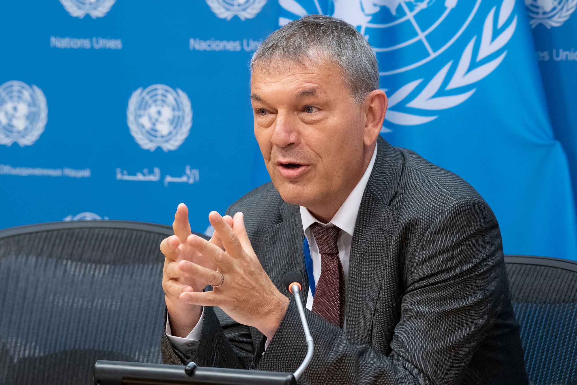 El comisionado general de la UNRWA, Philippe Lazzarini, dijo que “las autoridades israelíes han proporcionado información sobre la supuesta participación de varios empleados de la UNRWA en los horribles ataques contra Israel el 7 de octubre”. (Europa Press) 
