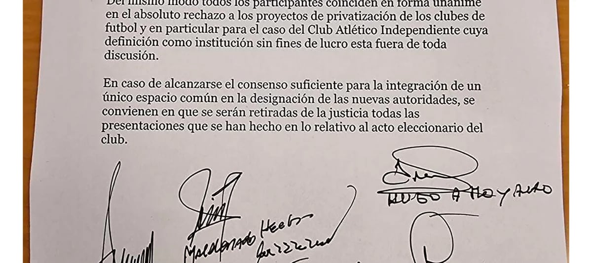 Independiente firma un acuerdo comercial con SportClub · INDEPENDIENTE