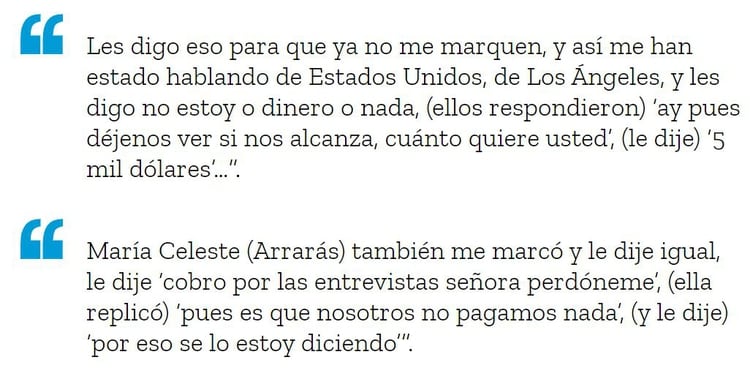 Así respondió Anel Noroña a las solicitudes de entrevistas de medios de comunicación (Foto: Captura de pantalla)