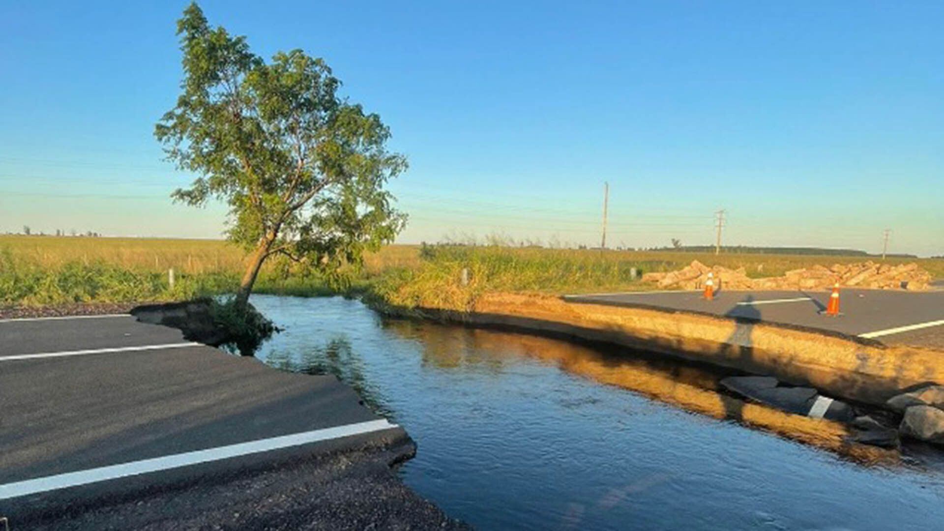 Inundaciones en Peurgorría, Corrientes