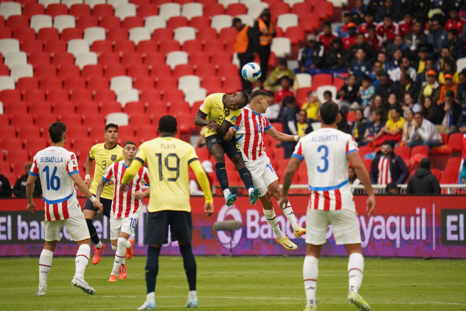 Ecuador y Paraguay igualaron 0-0 en la fecha 9 de clasificatorias sudamericanas.