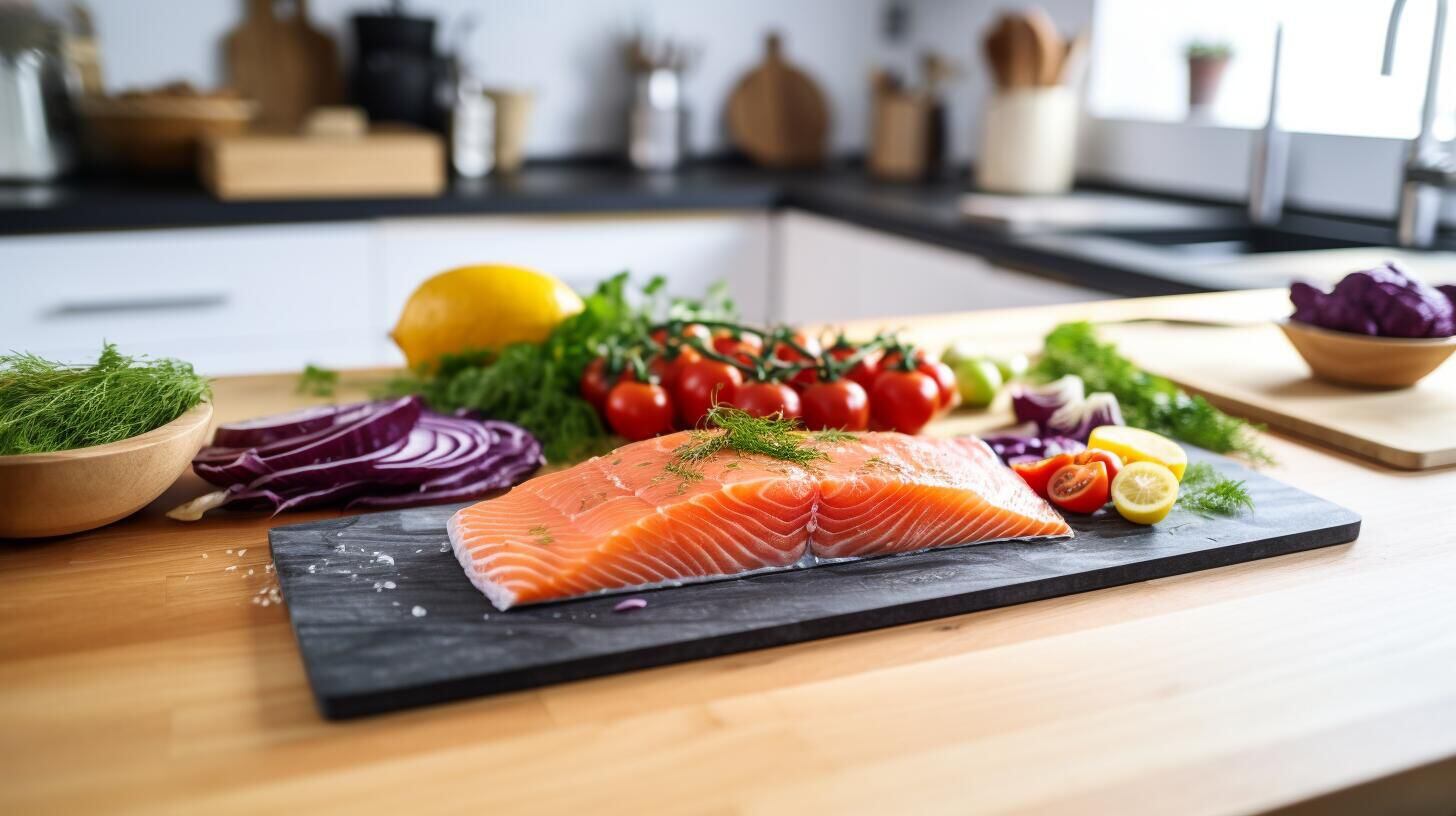 Fotografía de una mesa con alimentos representativos de la dieta mediterránea, incluyendo vegetales, huevos, frutas y aceite de oliva. Una elección nutricional que destaca por su sabor y beneficios para la salud. (Imagen ilustrativa Infobae)