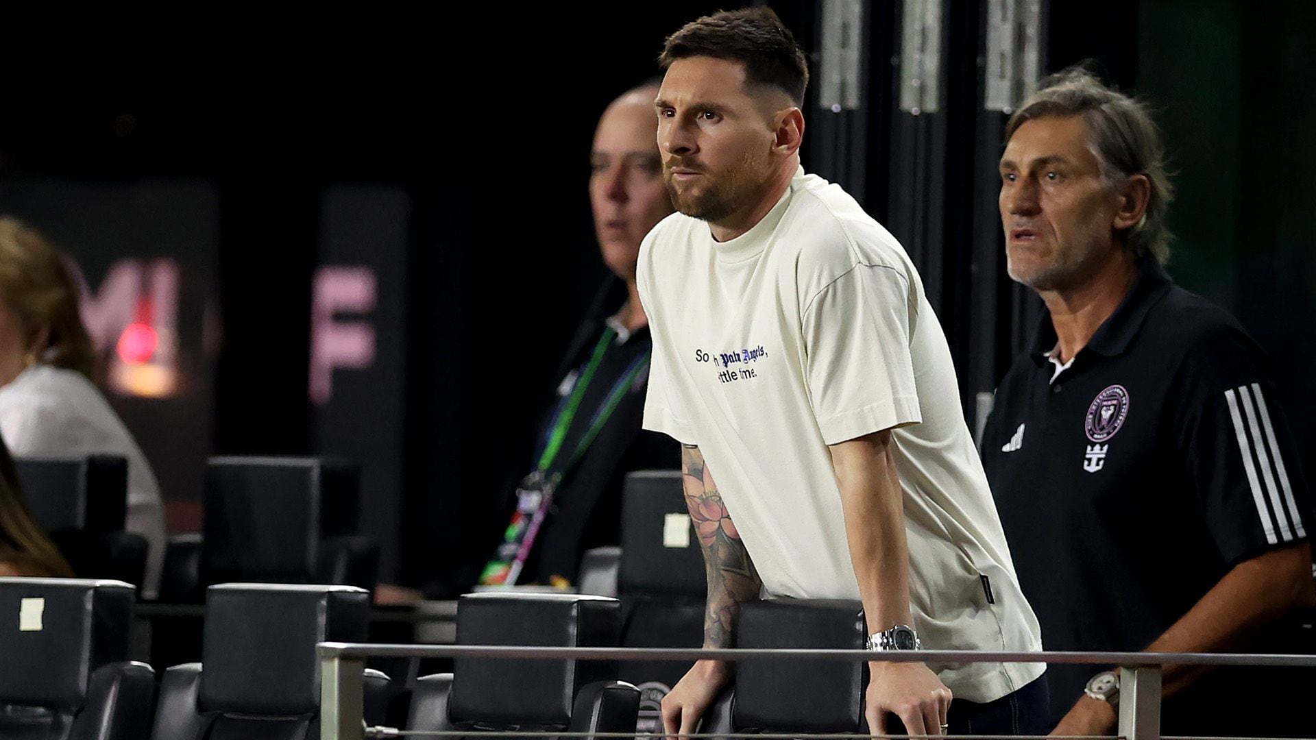 Messi en el partido del Inter Miami