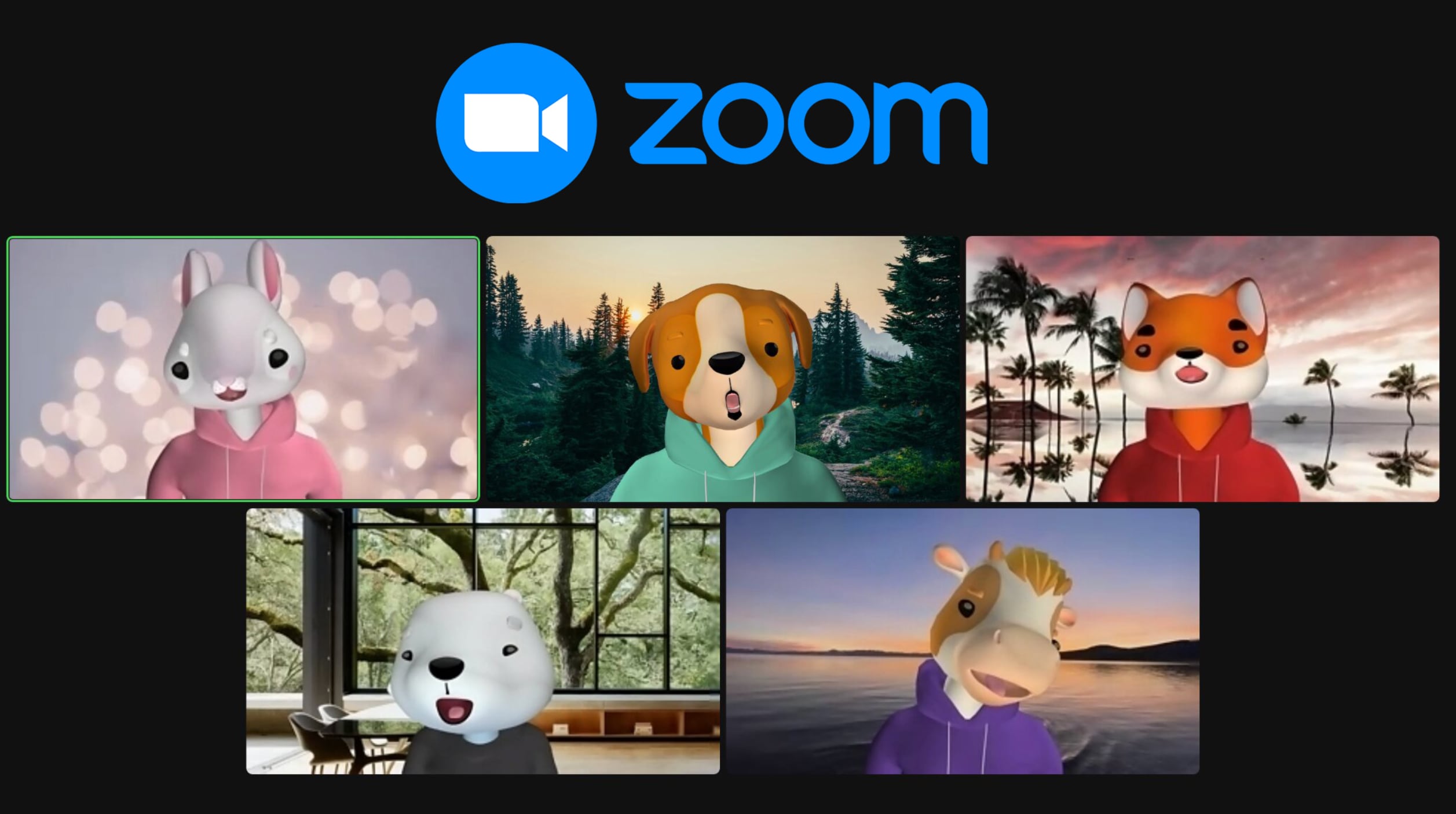 Zoom avatars. (photo: Mobility Zone)