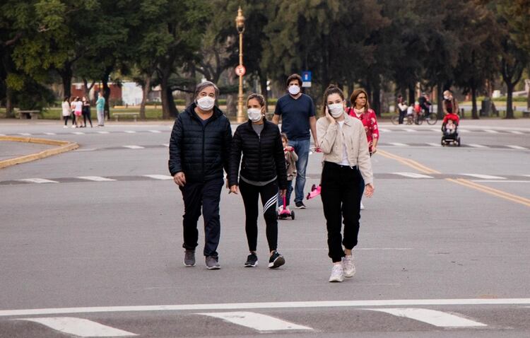 El fin de semana pasado comenzaron las salidas con niños en Capital Federal (Thomas Khazky)