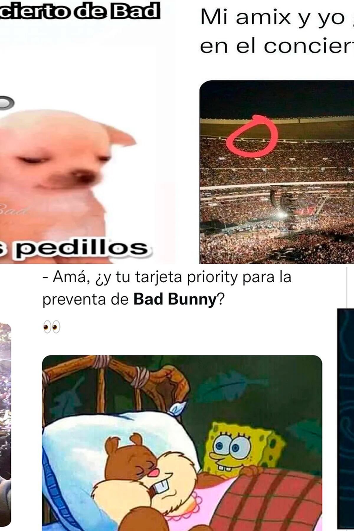 Los mejores memes de la gira de Bad Bunny en México 2022