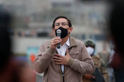 El expresidente de Perú, Martín Vizcarra. EFE/Paolo Aguilar/Archivo 