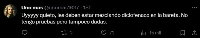 Reacciones al vídeo de las cerca de 15 personas en el puente Carlos E. Restrepo - crédito @unomas1037/X