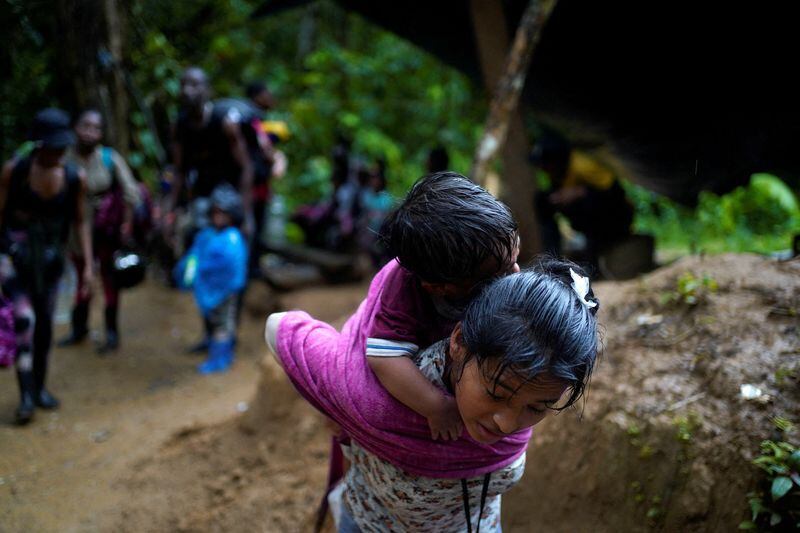 Imagen de archivo. El ministro de Inmigración canadiense, Marc Miller, señaló que con el nuevo programa humanitario de su Gobierno esperan reducir la migración irregular como la del Tapón del Darién, entre la frontera de Colombia y Panamá - crédito Reuters