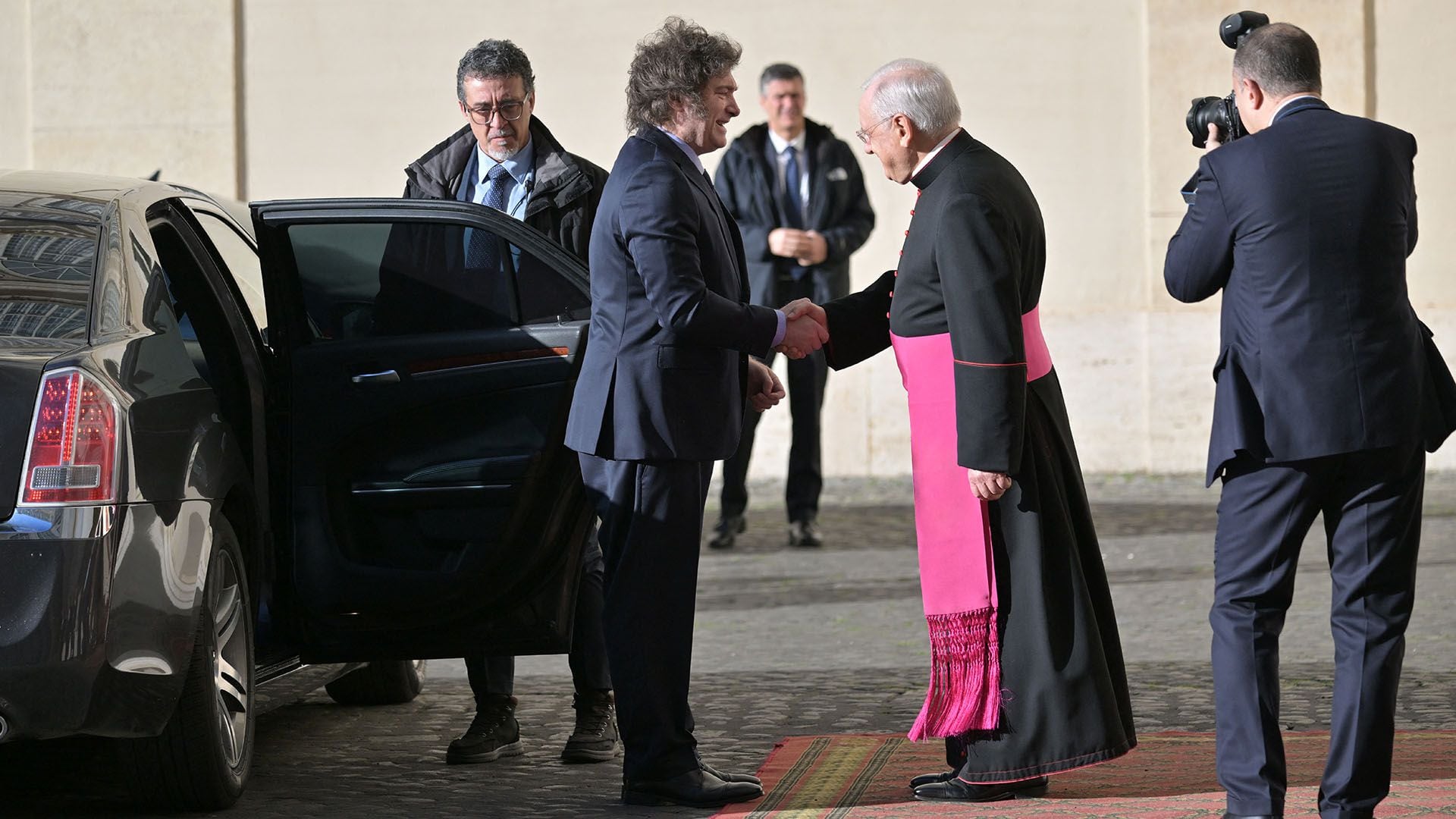 Audiencia Javier Milei Papa Francisco entrada portada