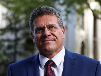 Maros Sefcovic, vicepresidente de la Comisión de la Unión Europea (REUTERS/Simon Dawson)