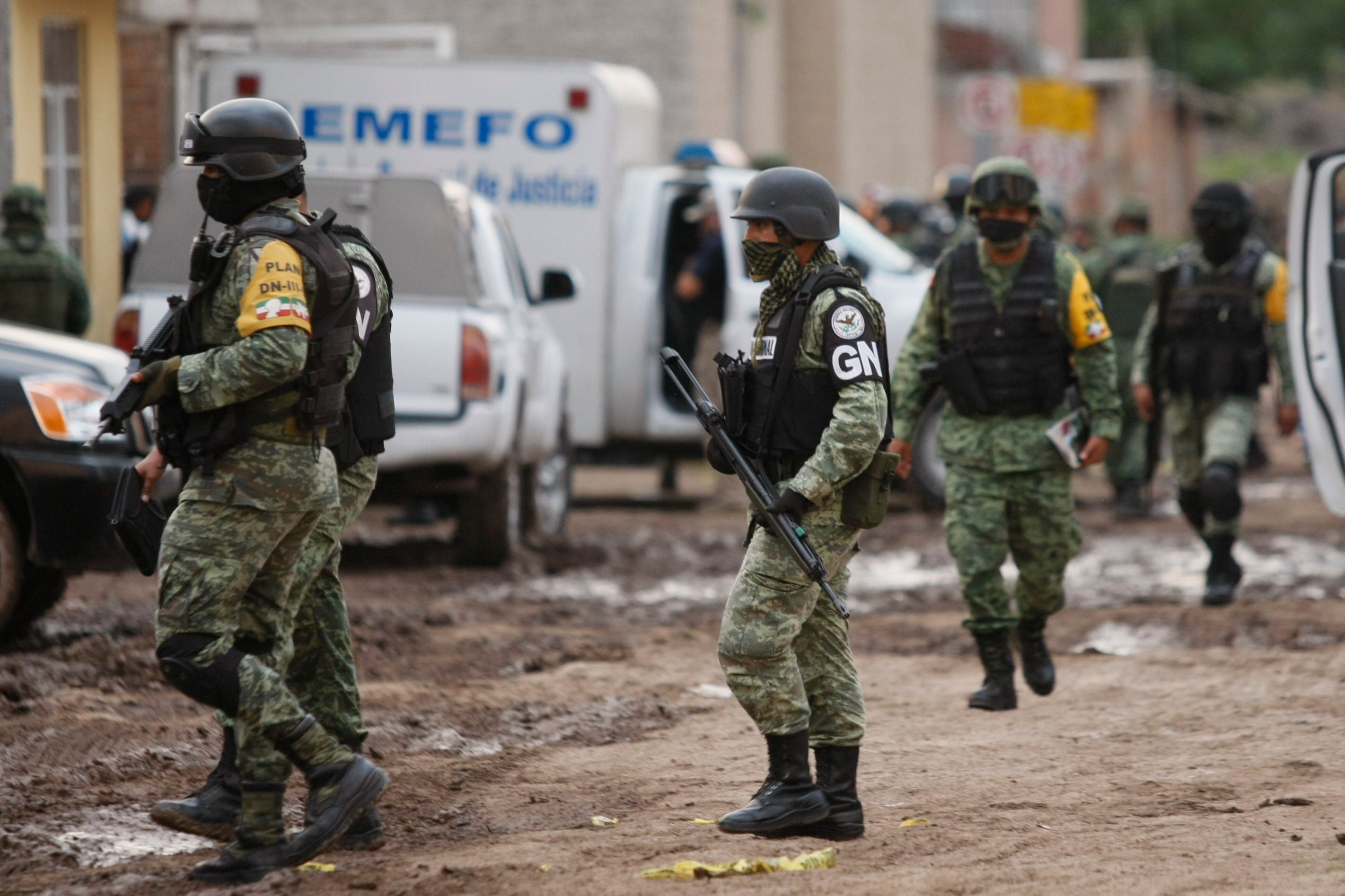 El presidente López Obrador ha defendido su estrategia de seguridad 
Europa Press/Contacto
