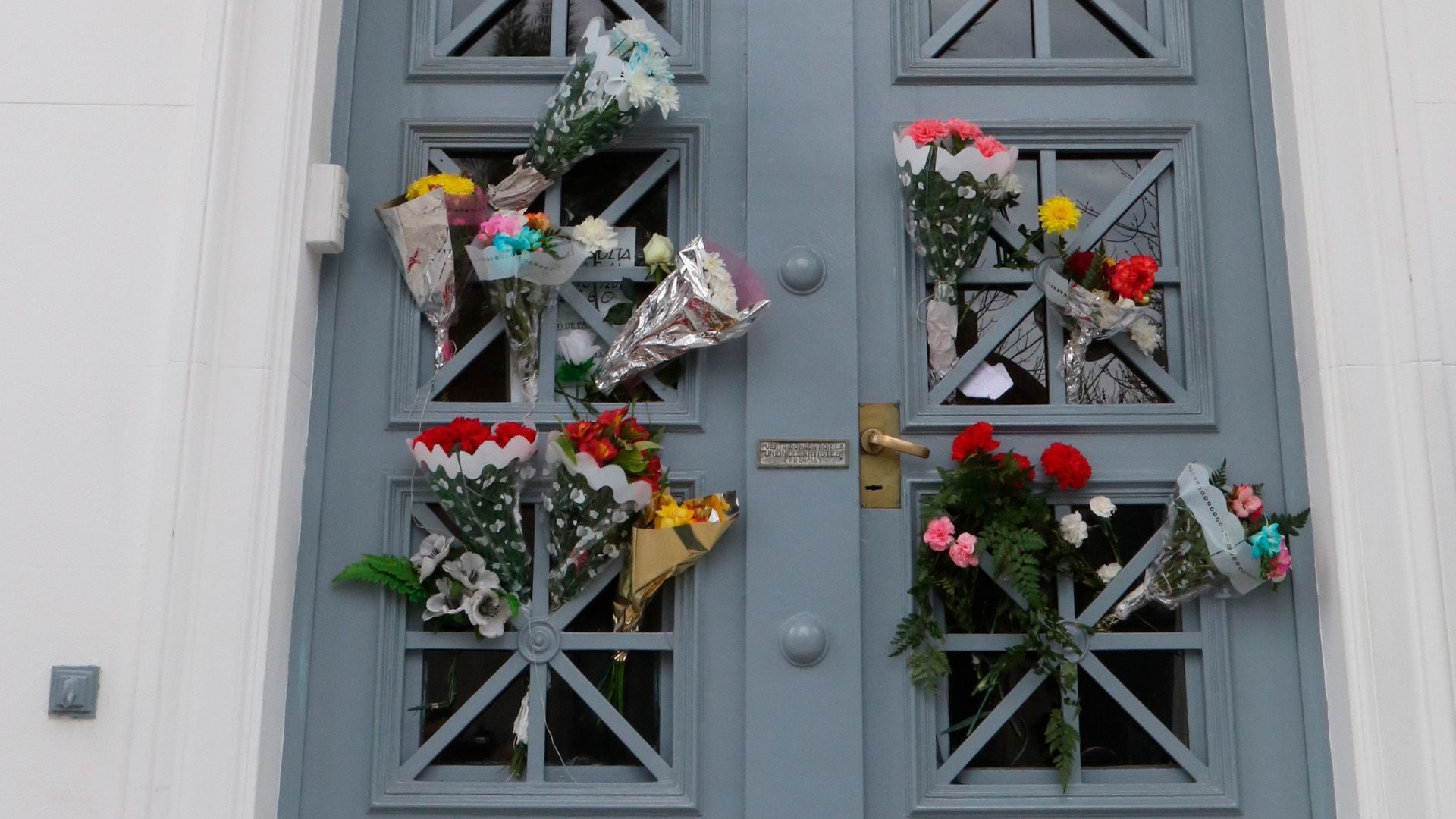 El panteón de la Asociación Argentina de Actores tras el funeral de Silvina