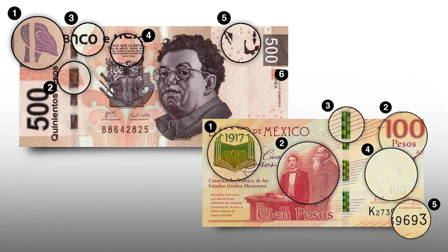 Guía de 14 elementos para identificar un billete falso - Infobae
