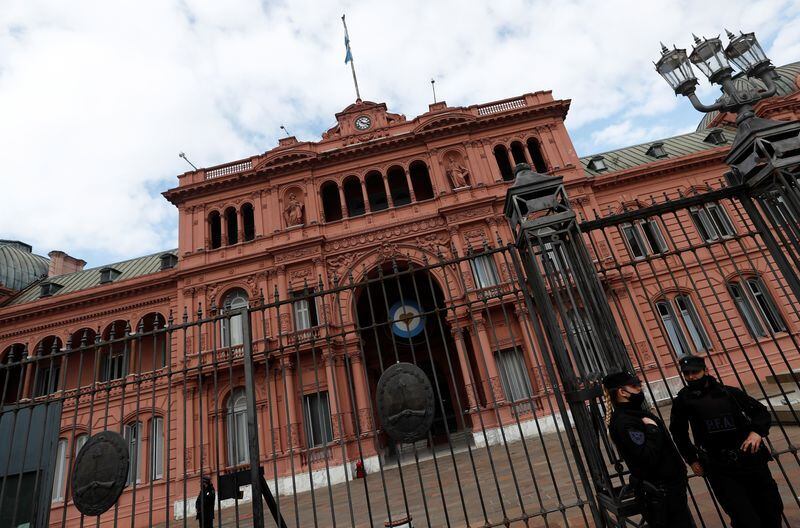 La Casa Rosada, sede presidencial en Buenos Aires (REUTERS/Agustin Marcarian)