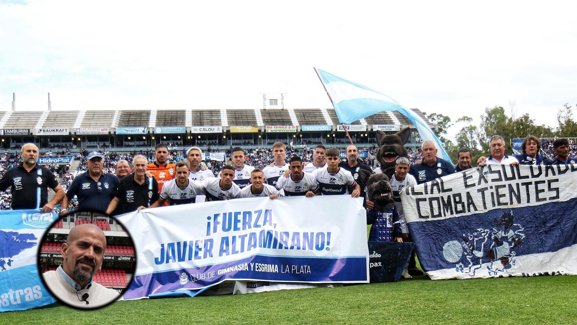 La reacción de Juan Sebastián Verón tras el gesto de los jugadores de Gimnasia con Altamirano