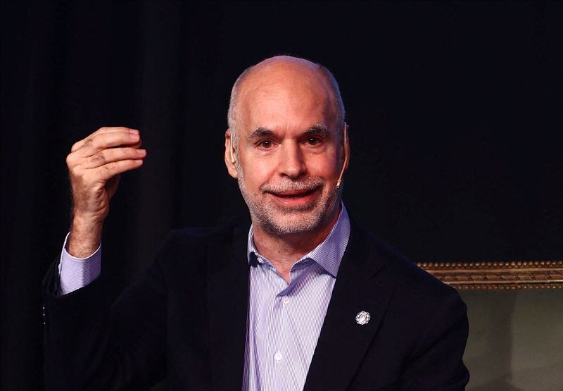 El precandidato presidencial Horacio Rodriguez Larreta (REUTERS)