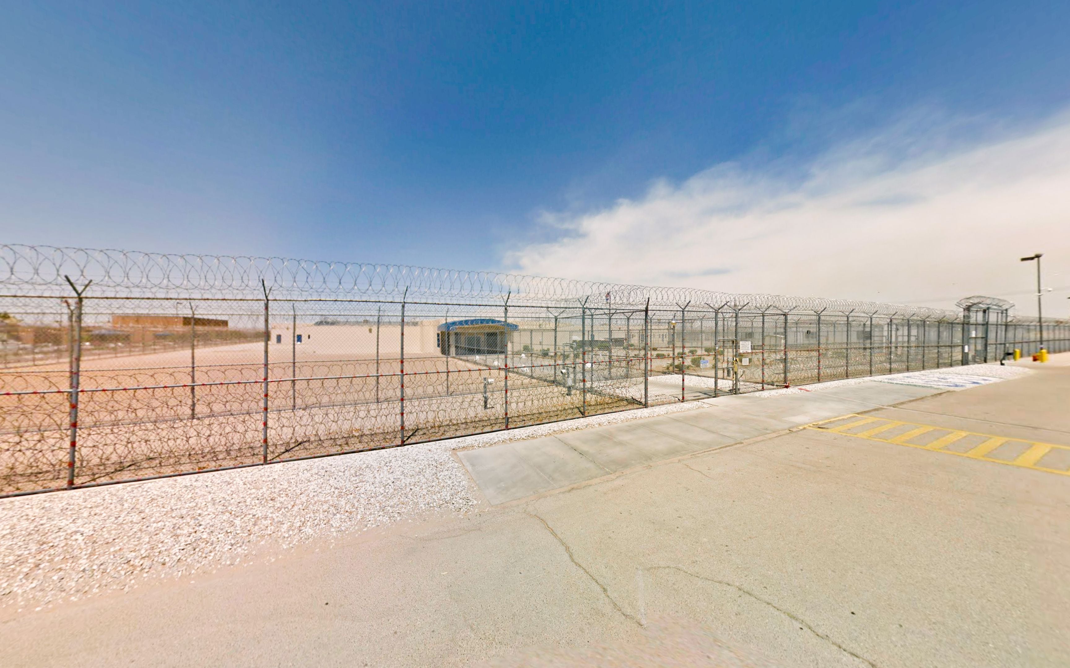 La cárcel Desert View Correctional Facility donde está detenido Máximo Witte en Estados Unidos