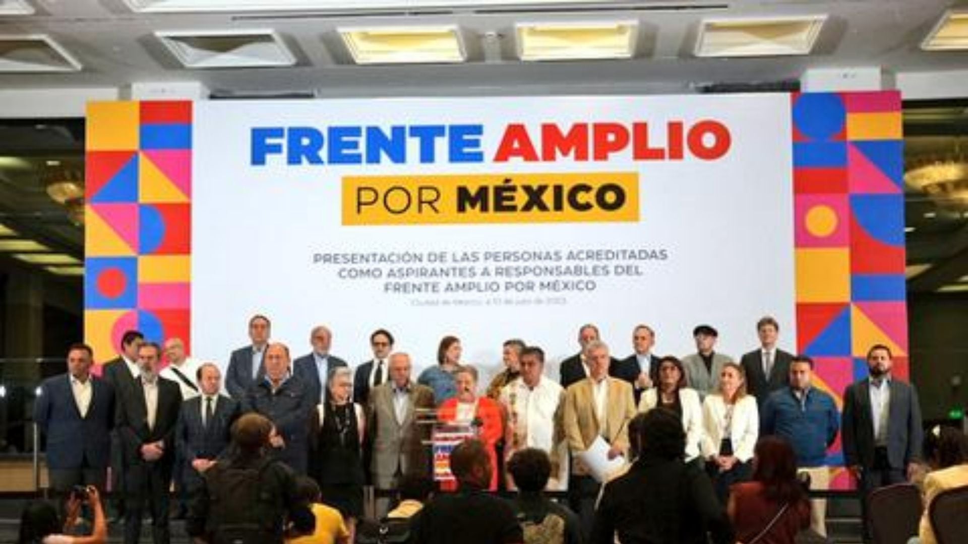 Continuará el siguiente proceso del Frente Amplio por México (Archivo)