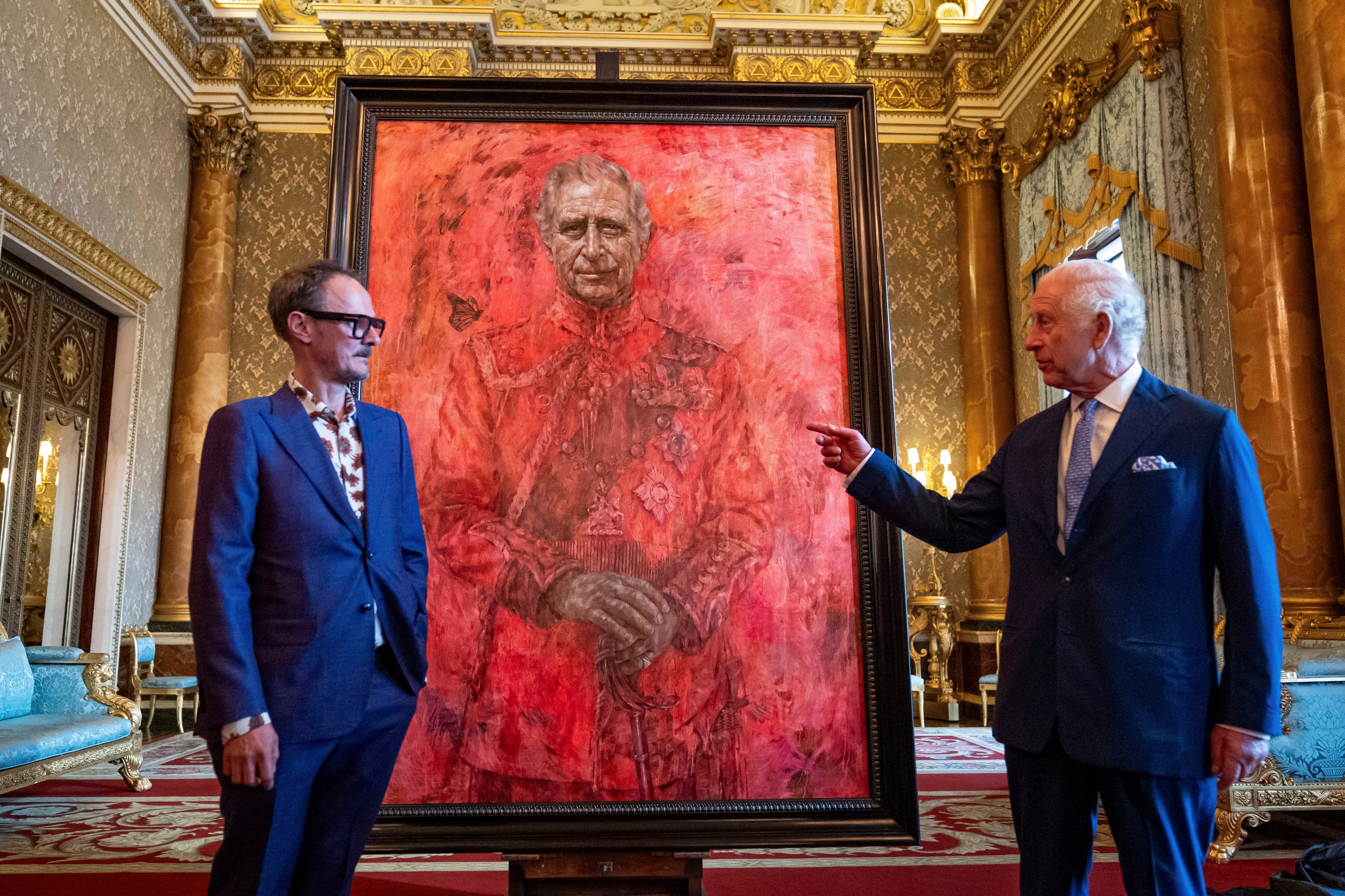 Este es el detalle que vincula al primer retrato oficial del rey Carlos III con México