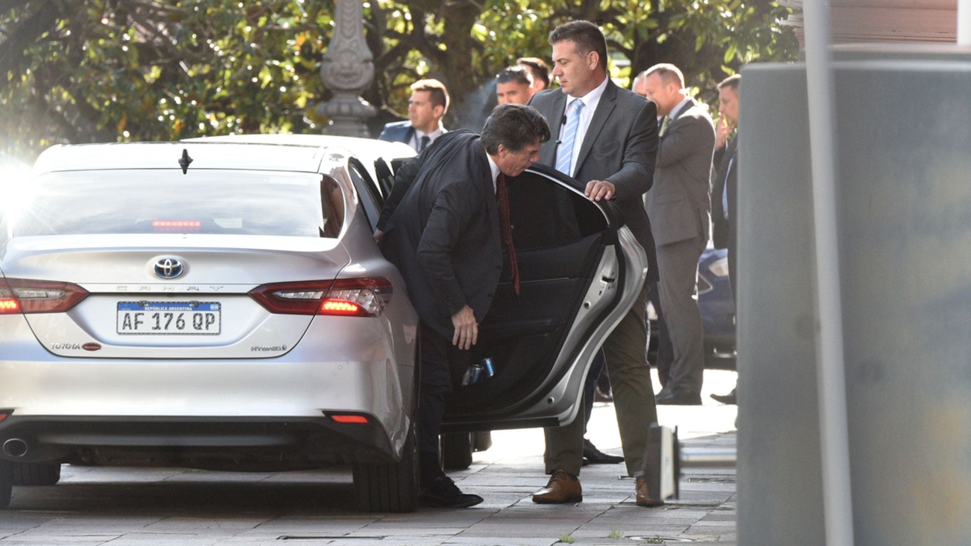 Llegada Casa Rosada Primera reunión de gabinete portada Nicolás Posse