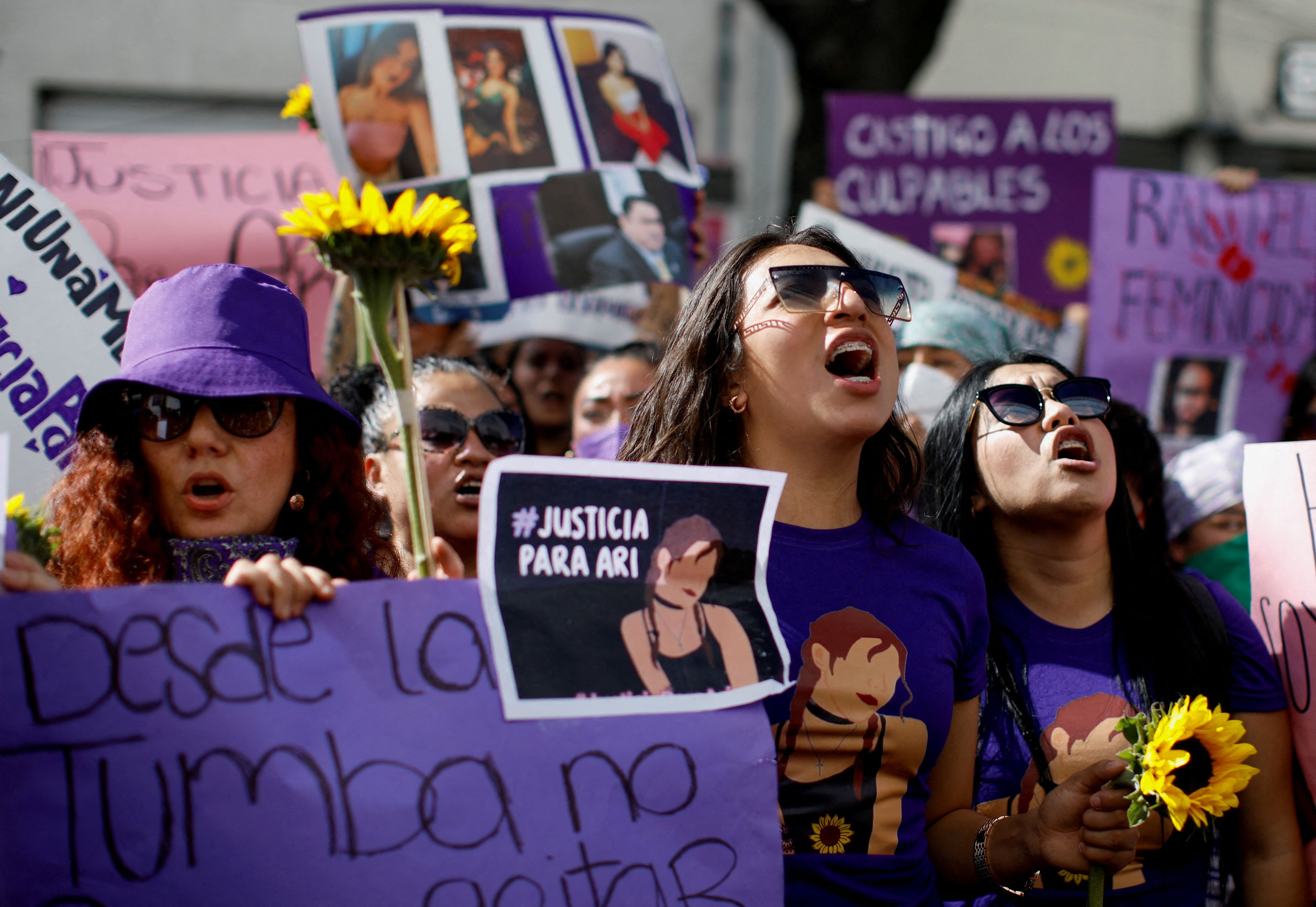 Rautel "N" y Vanessa "N" son los principales sospechosos del feminicidio de Ariadna Fernanda (REUTERS/Raquel Cunha)