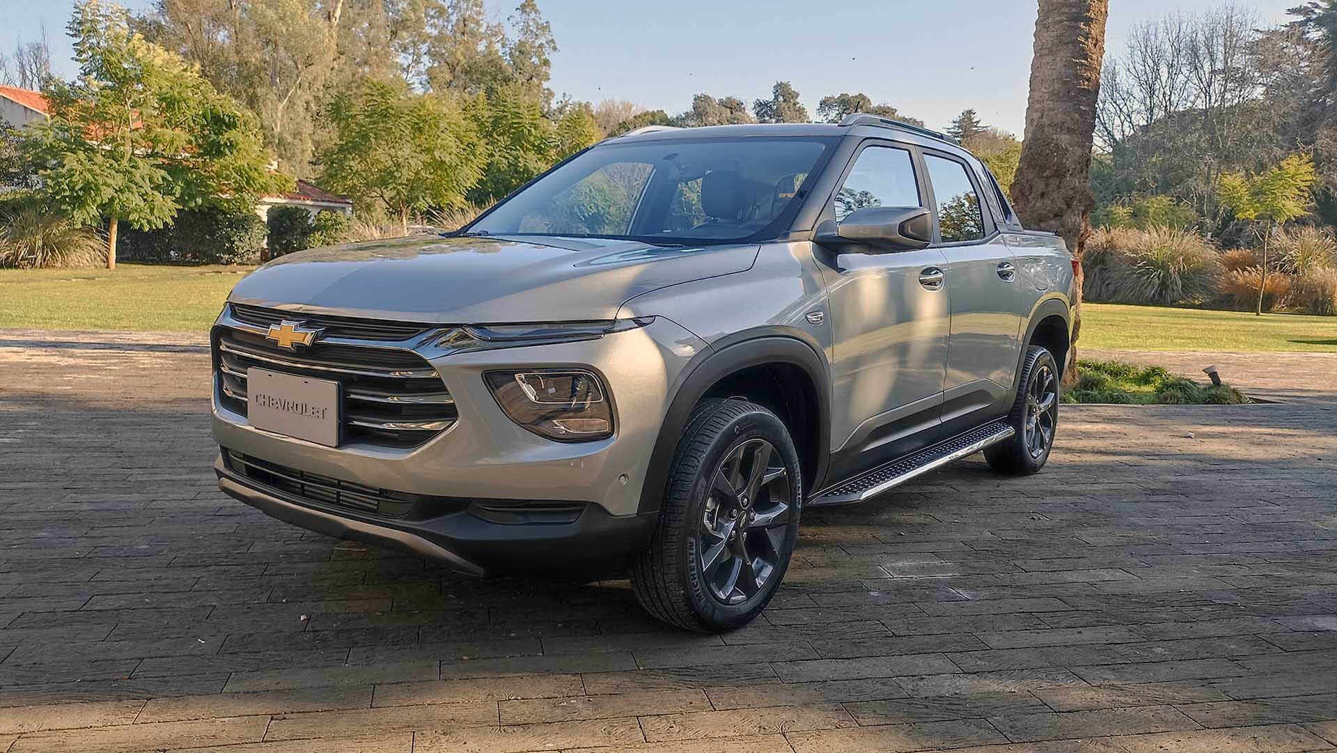 Chevrolet también decidió colocar un producto importado y utilitario. Es la Montana LTZ