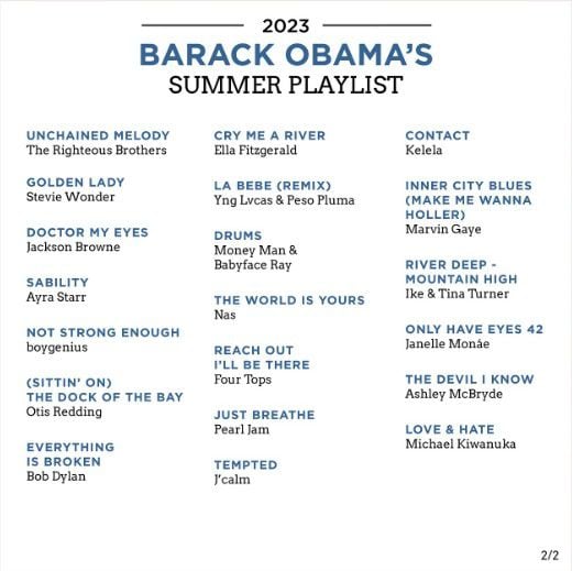 Barack Obama Incluyó A Peso Pluma En Su Playlist De Verano Infobae 4876