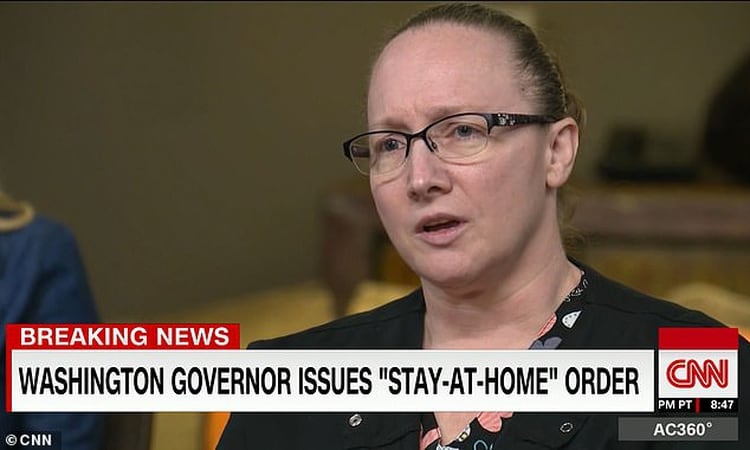 La enfermera Chelsey Earnest explicó los síntomas que pudo observar en los pacientes que padecen coronavirus COVID-19 (CNN)