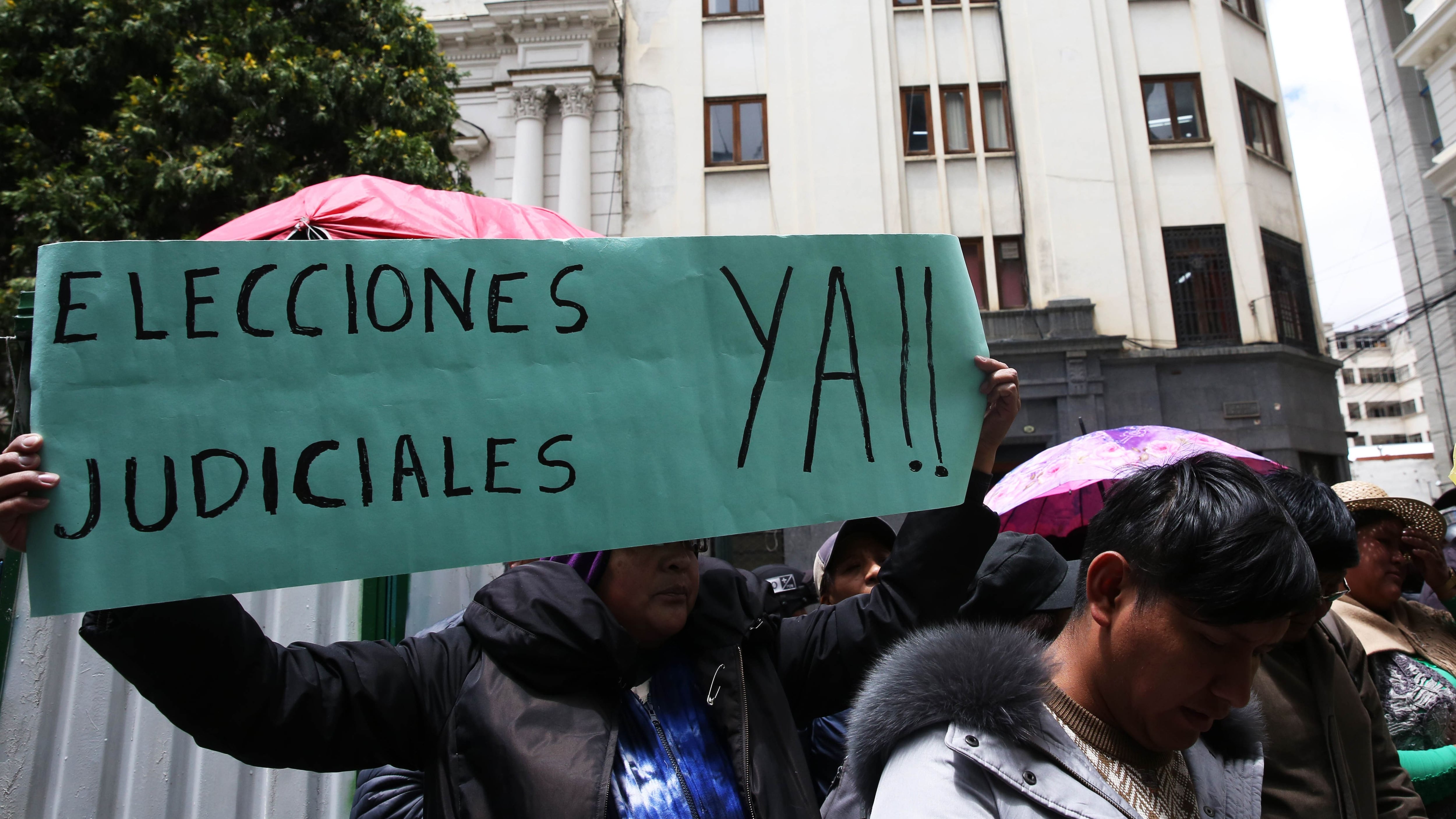 Cinco claves para entender el conflicto por las elecciones judiciales en Bolivia - Infobae