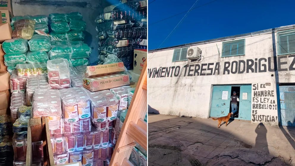 Encontraron más de 3 toneladas de comida vencida en comedores de organizaciones piqueteras y hay un detenido